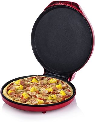 전기 12 인치 집용 비 스틱 피자 메이커 가방 피자 팬 파이 칼조네 요리장 조절 온도 조절