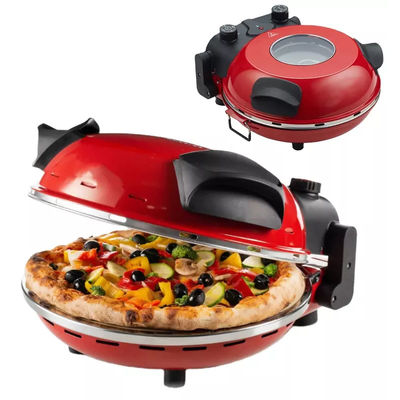 작은 주방 가전 NON-Stick 12 인치 피자 메이커 기계 가정용 전기 피자 오븐