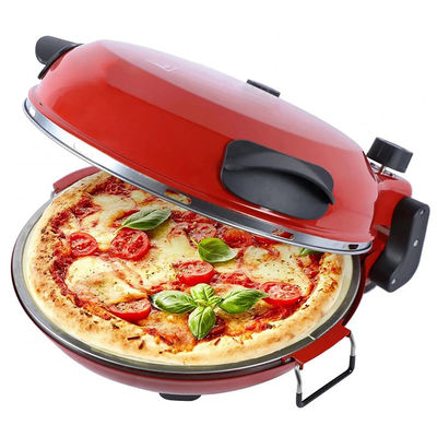피자를 굽기 위한 특별한 돌과 함께 전기 피자 메이커 1200 W 피자 오븐