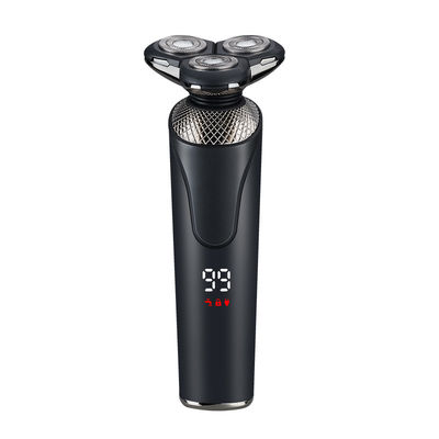 남성용 PRO 머리 면도기 9D 6 in 1 무선 재충전 LED 디스플레이 머리 면도기