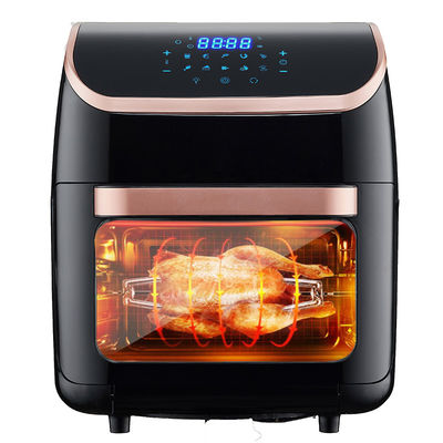 12 리터 공기 프라이어 오븐 OEM ODM 대용량 감자 칩 증기 스테인레스 스틸 디지털 전기