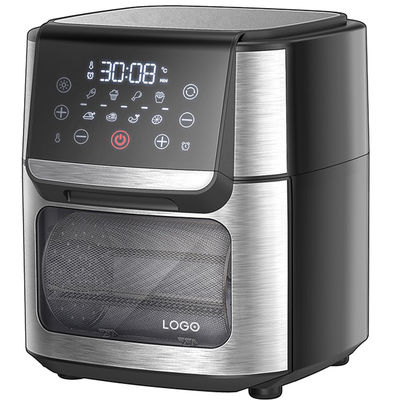 스테인레스 스틸 1800W 공기 프라이어 12 L 14L 24L 디지털 제어 패널 증기 공기 프라이어 오븐