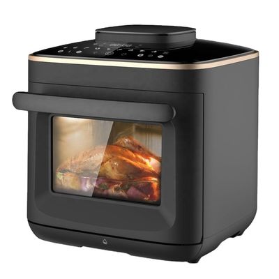 스테인레스 스틸 1800W 공기 프라이어 12 L 14L 24L 디지털 제어 패널 증기 공기 프라이어 오븐