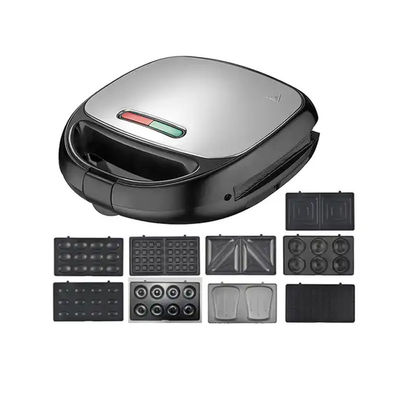 휴대용 6 8 in 1 비 스틱 샌드위치 버블 와플 메이커 홈