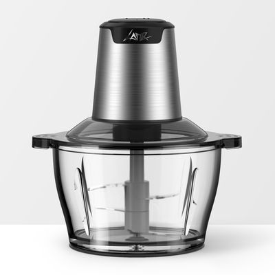 400W 블렌더 초퍼 프로페셔널 2L 스테인리스 스틸 유리 전기 육류 밀러