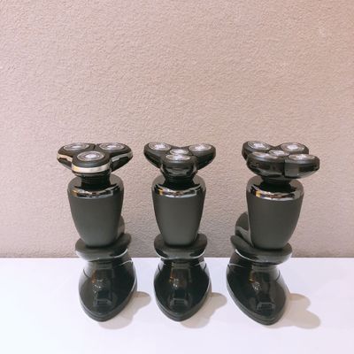 안면 사용용으로 스테인리스 스틸 블레이드 및 플라스틱 손잡이 가 있는 휴대용 남성용 전기 면도 기계