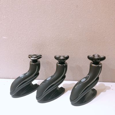 안면 사용용으로 스테인리스 스틸 블레이드 및 플라스틱 손잡이 가 있는 휴대용 남성용 전기 면도 기계