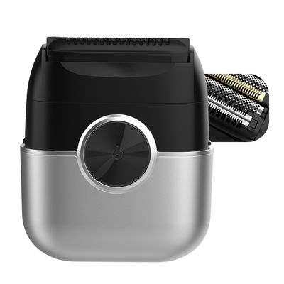 남성용 휴대용 미니 전기 면도기, 4중 날 마그네틱 플로팅 시스템 및 300mAh 배터리로 100분 작동