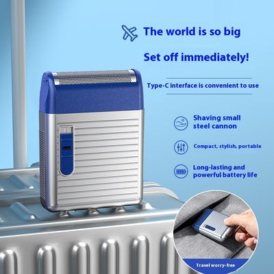 ANBOLIFE 소형 휴대용 전기 면도기 60분 작업 시간 1년 보증 및 5W 전력 USB 재충전 면도기