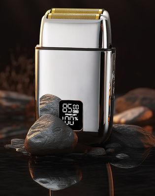 ANBOLIFE 복고풍 금속 충전식 바디 면도기, IPX5 방수, 90분 작동 시간, 600mAh 배터리