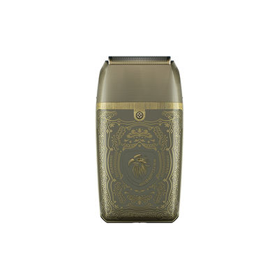 레트로 디자인 USB 충전식 전기 면도기, 1200mAh 배터리 및 1-3시간 고속 충전