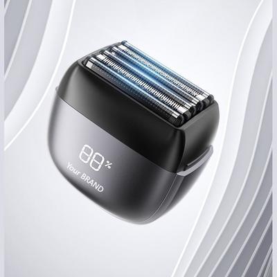 ANBOLIFE 6중 날 전기 면도기 (마그네틱 흡착 및 900mAh 리튬 배터리 포함) - IPX7 방수 남성용 포일 면도기