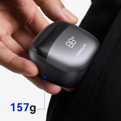 ANBOLIFE 6중 날 전기 면도기 (마그네틱 흡착 및 900mAh 리튬 배터리 포함) - IPX7 방수 남성용 포일 면도기