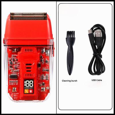 600mAh 리온 이온 배터리 1.5h 충전 시간 및 IPX4 남성 얼굴 및 신체 사용을위한 방수