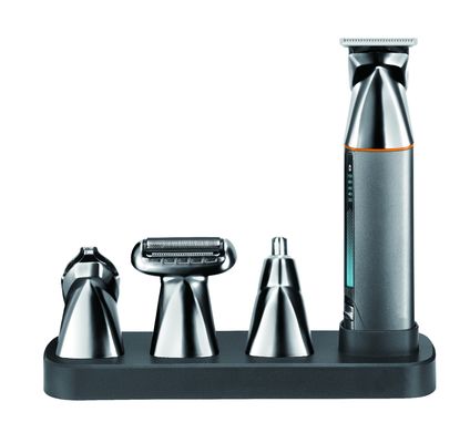 5 in 1 다기능 전기 클리퍼, 1200mAh 배터리 및 1년 보증, 급속 충전 및 전신 세척 가능한 헤어 트리머