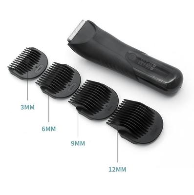 무선 남성 보디 그루머 600mAh 배터리 61~90 분 실행 시간 및 부드러운 정리를 위해 6500 rpm 모터