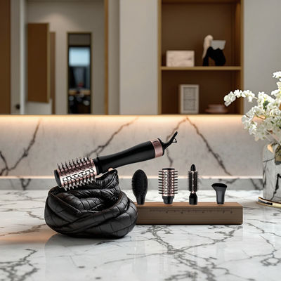 1200W 파워 헤어 드라이어 브러쉬 3 온도 레벨과 220~240V 전압으로 쉽게 헤어 스타일링