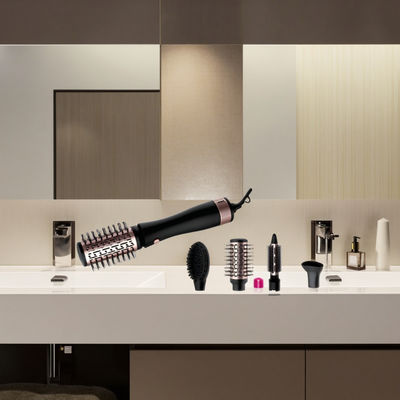 1200W 파워 헤어 드라이어 브러쉬 3 온도 레벨과 220~240V 전압으로 쉽게 헤어 스타일링