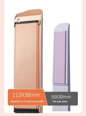 2 in 1 습식-건식 헤어 스트레이트너 및 컬링 아이론, 13가지 온도 설정 및 급속 가열