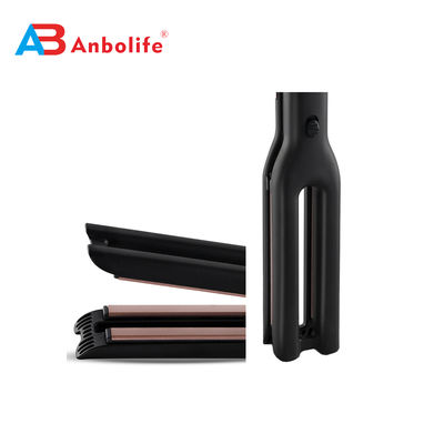 세라믹 코팅 플레이트 조절 온도 120~210°C 및 360° 회전 전원 코드로 헤어 라이트너