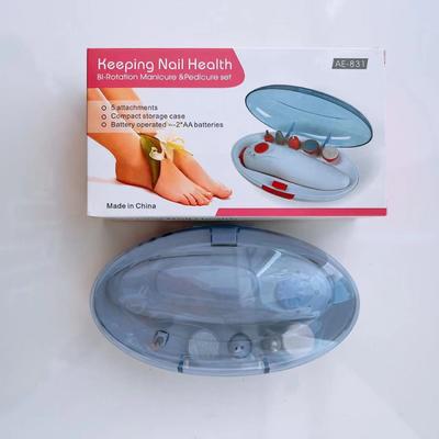 전문 휴대용 손톱 파일 세트 및 페디큐어 도구에 대한 배터리 작동 손톱 드릴 머신