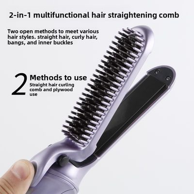 35W 전원 듀얼 사용 헤어 스트레이트너 및 컬링 아이론, 투어멀린 세라믹 플레이트 포함