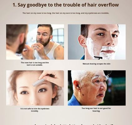 ANBOLIFE 가전용 리?? 배터리 가전 코발 트림머리 내구성 플라스틱 개인 트림머리