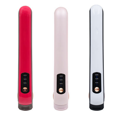 160-200°C 온도 범위 및 1년 보증 듀얼 목적 헤어 스트레이트너가 있는 소형 헤어 컬링 와이어