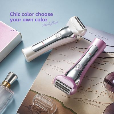 ANBOLIFE 여성용 디지털 디스플레이 전기 면도기, 전신 및 겨드랑이 제모기