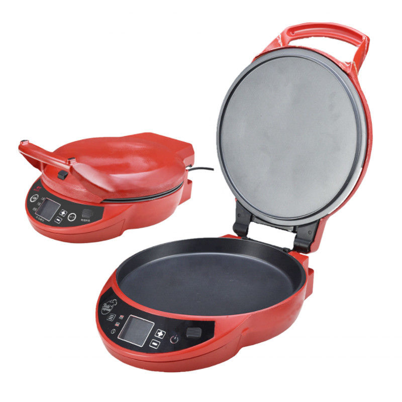 작은 주방 가전 NON-Stick 12 인치 피자 메이커 기계 가정용 전기 피자 오븐