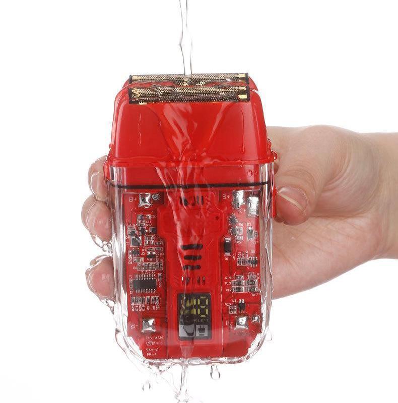 600mAh 리온 이온 배터리 1.5h 충전 시간 및 IPX4 남성 얼굴 및 신체 사용을위한 방수