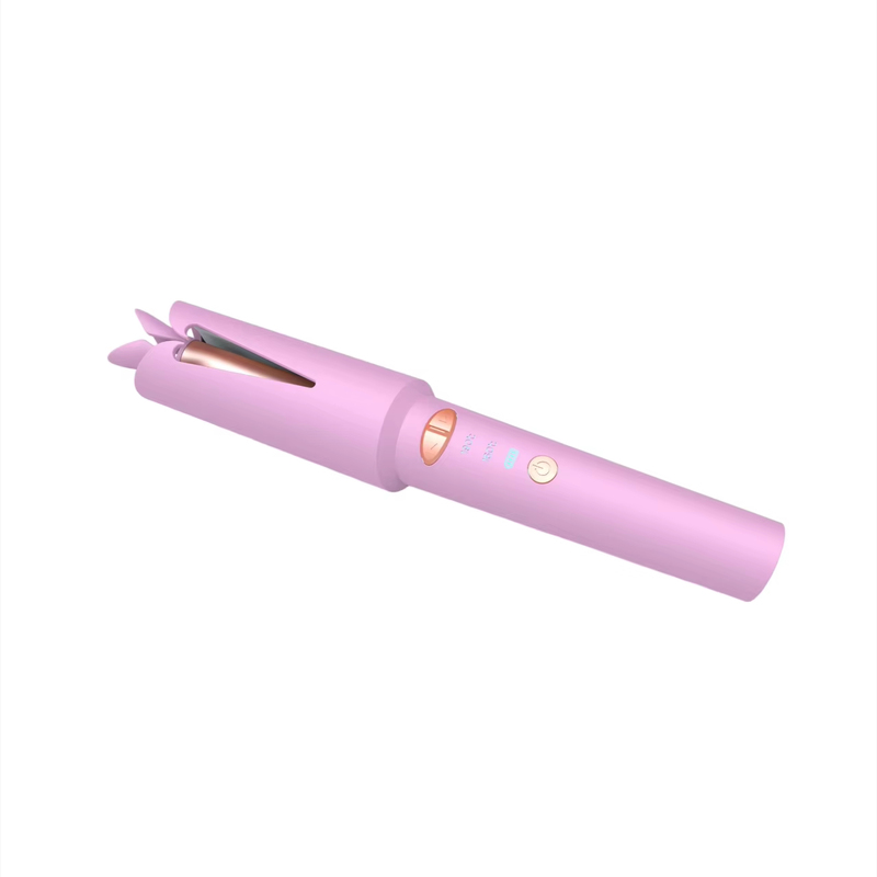 16mm 세라믹 배럴 및 4200mAh 배터리 탑재 자동 충전식 헤어 컬, 빠른 스타일링
