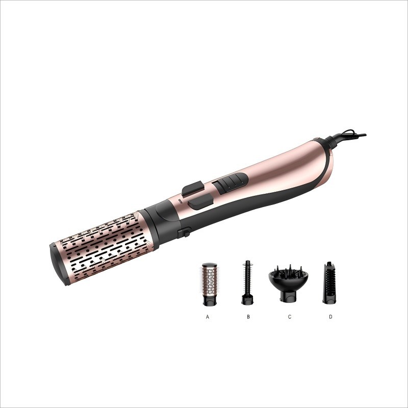 간편한 스타일링을 위한 3단계 온도 조절 및 220~240V 전압의 1200W 파워 헤어 드라이어 브러쉬